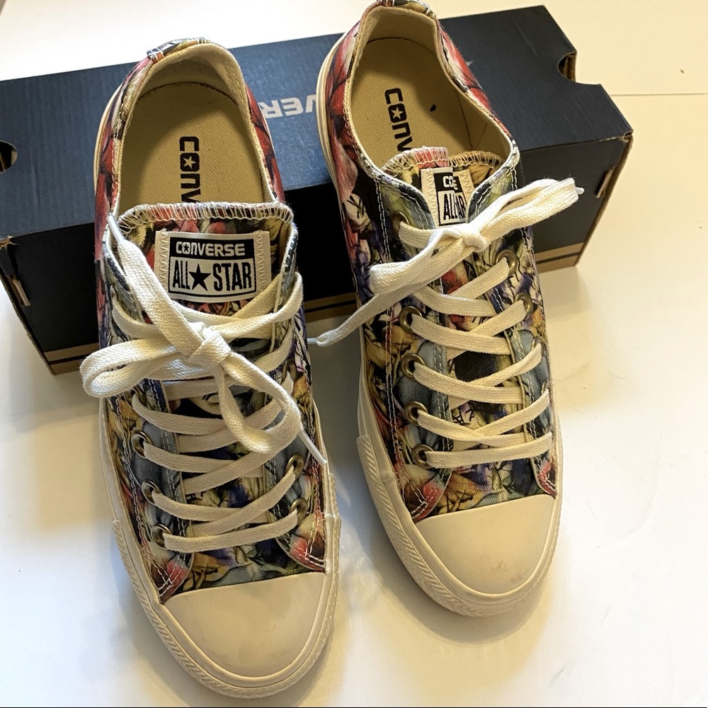 Converse WOMEN'S CASUAL SNEAKER CT OX FLORAL CANVAS